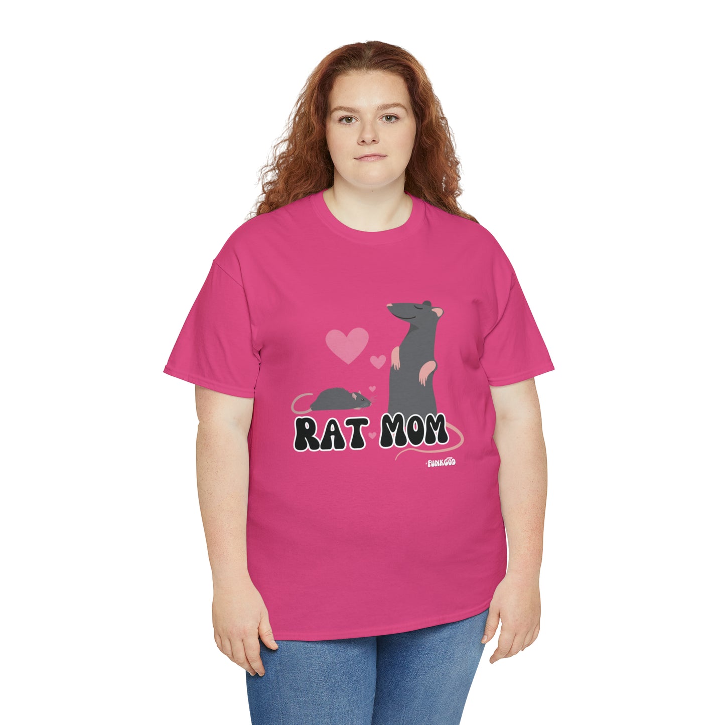 Rat Mom Cute T-Shirt For Rat Lovers, Relaxed Fit