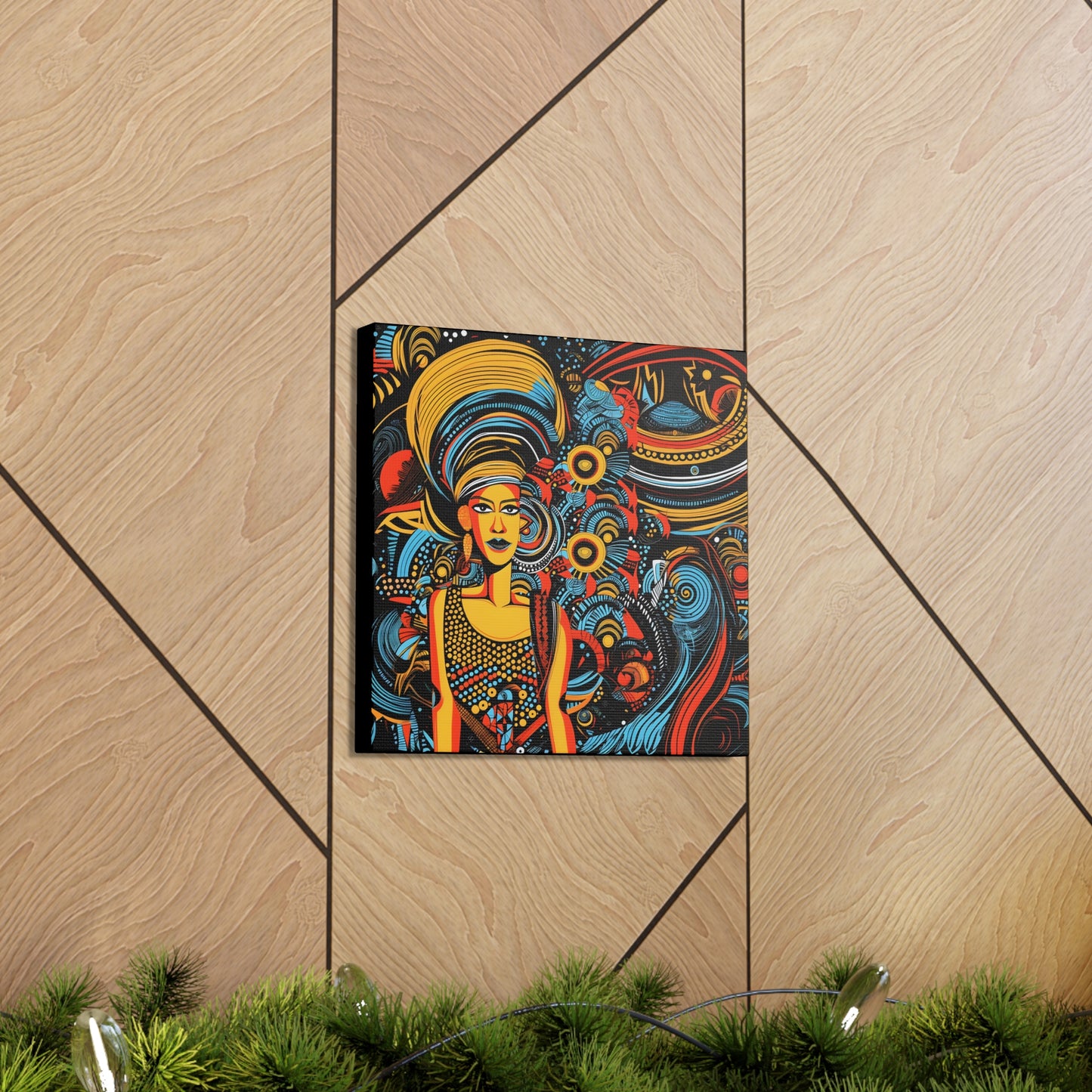 Solar Goddess Fine Art Print Canvas Wall Art