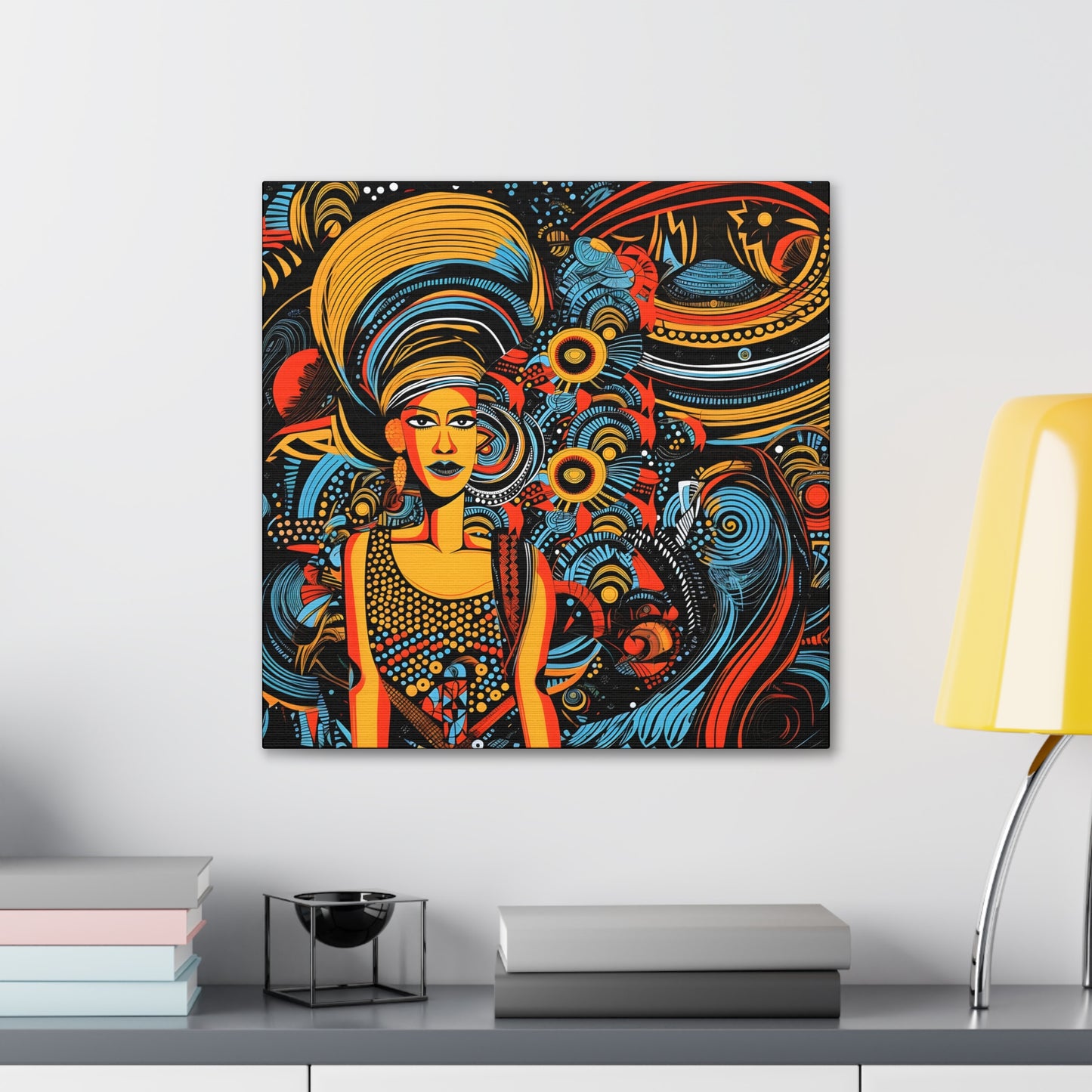 Solar Goddess Fine Art Print Canvas Wall Art