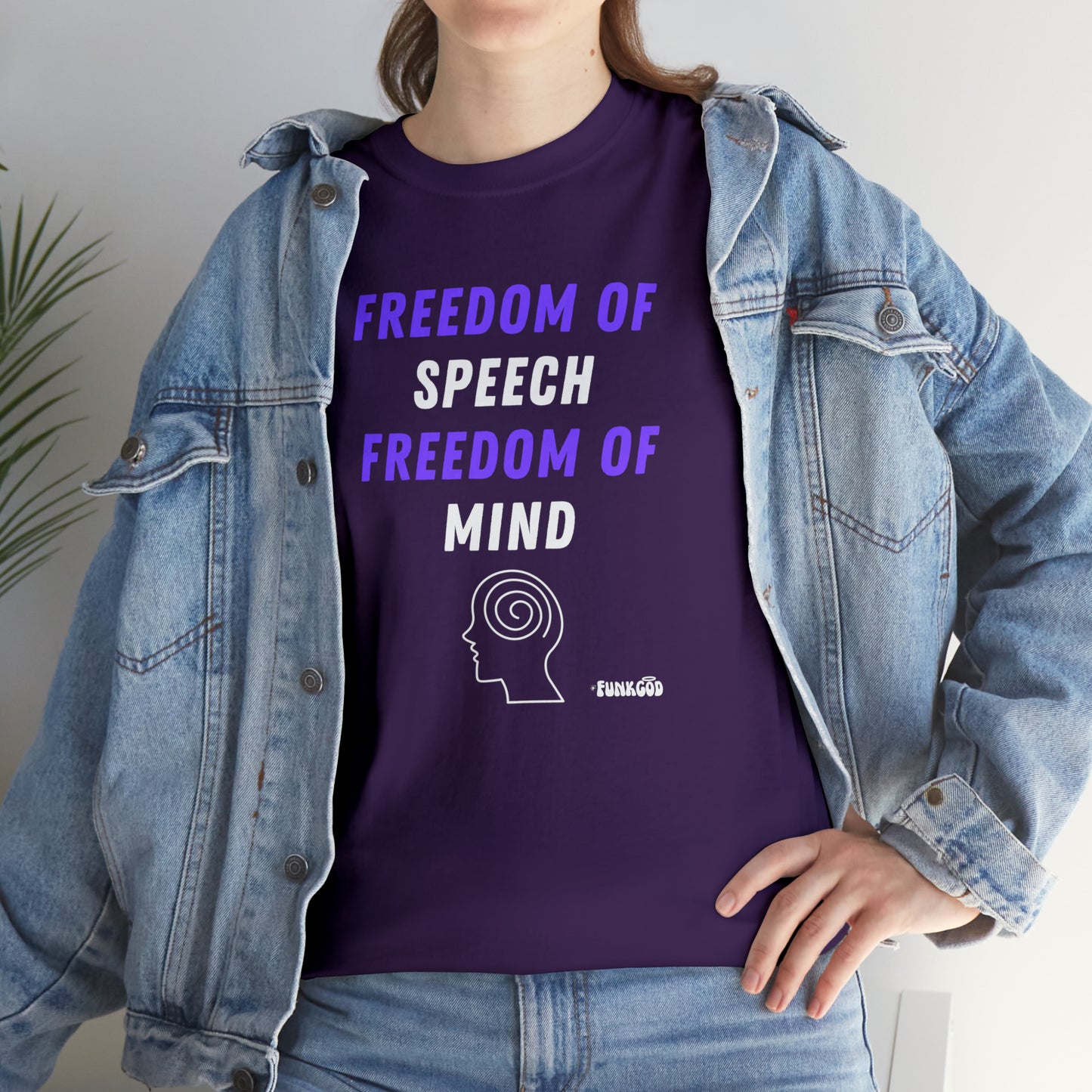 Freedom of Speech, Freedom of Mind Unisex Tee