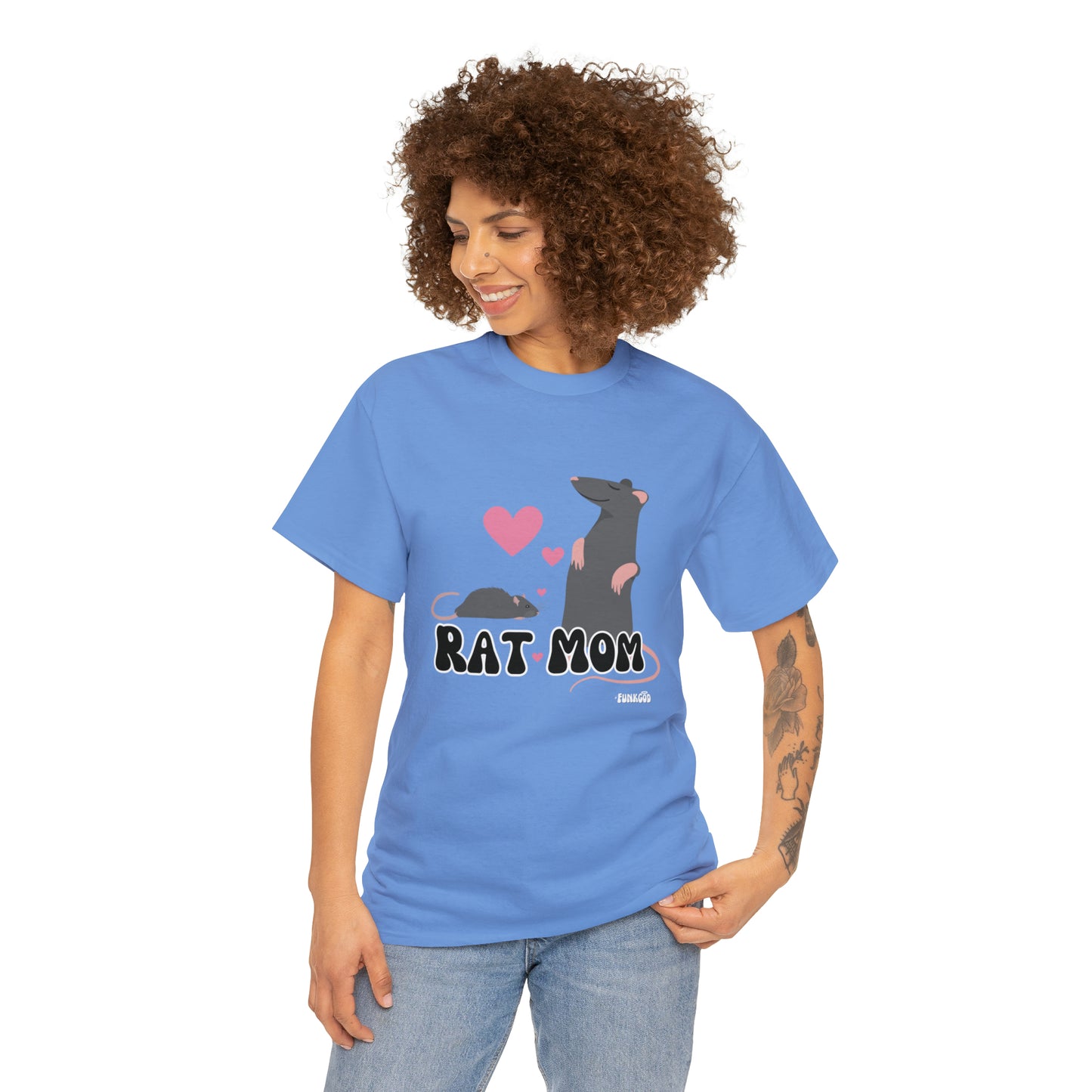 Rat Mom Cute T-Shirt For Rat Lovers, Relaxed Fit