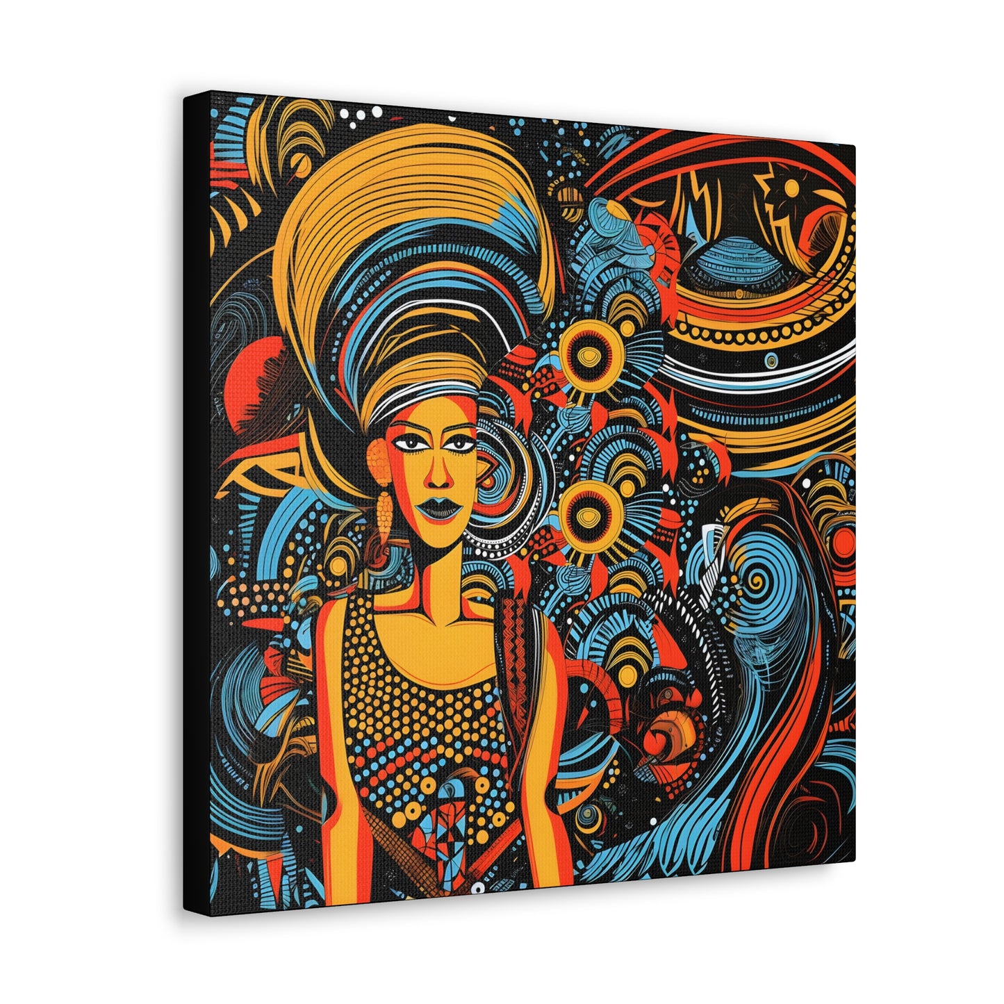 Solar Goddess Fine Art Print Canvas Wall Art