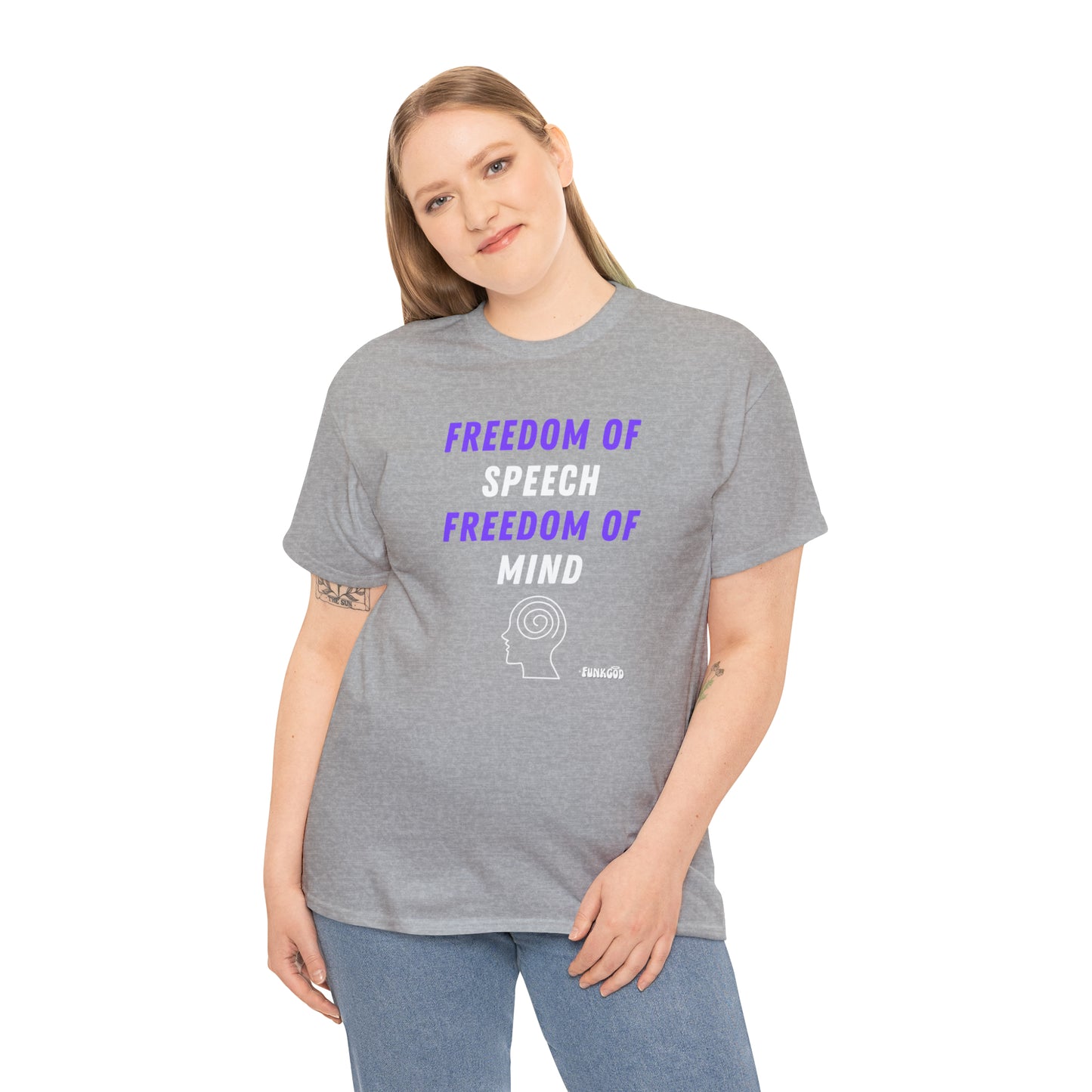Freedom of Speech, Freedom of Mind Unisex Tee