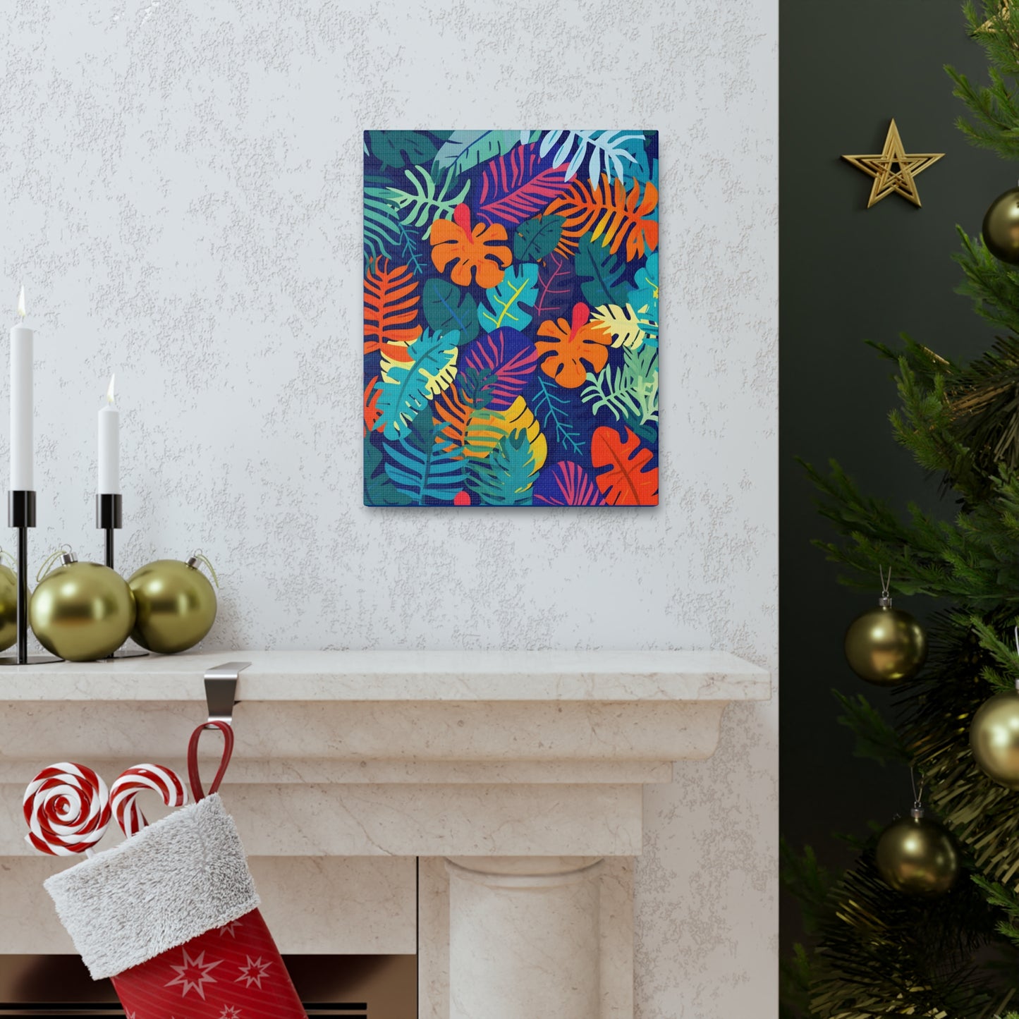 Tropical Pop Fine Art Print Canvas Wall Art