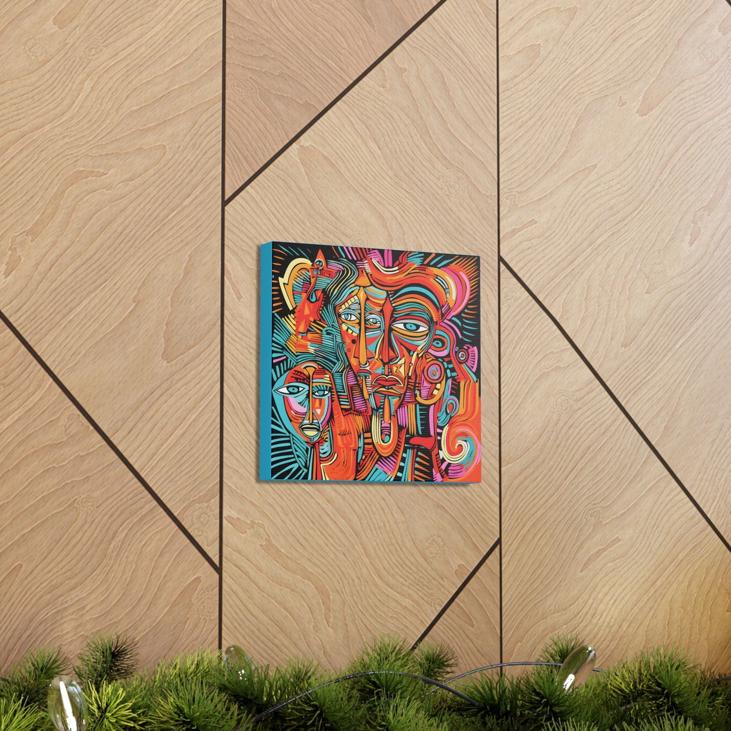 Latin Puzzle Fine Art Print Canvas Wall Art