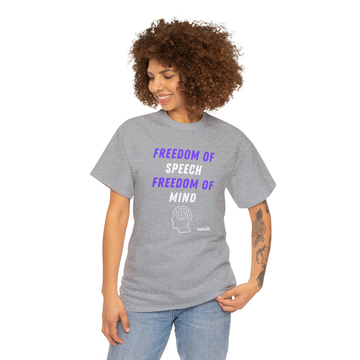 Freedom of Speech, Freedom of Mind Unisex Tee