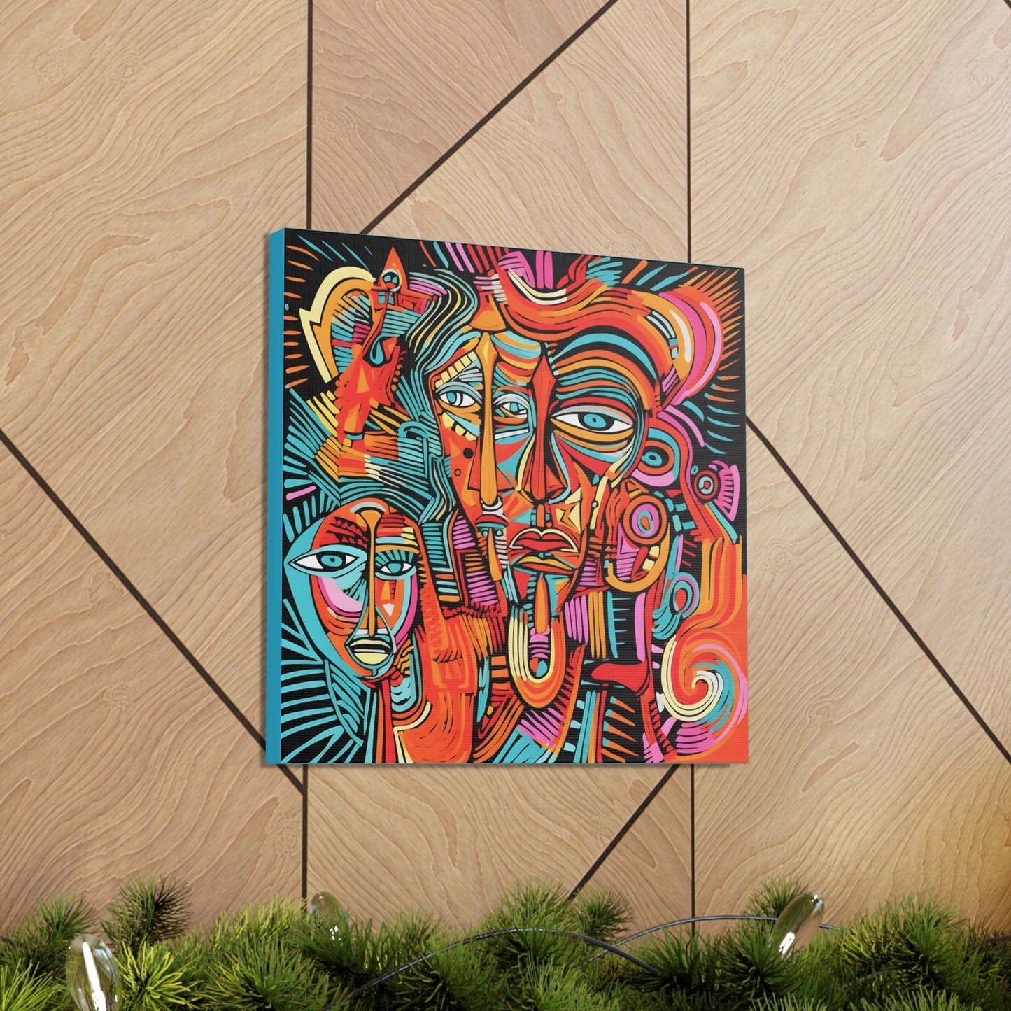 Latin Puzzle Fine Art Print Canvas Wall Art