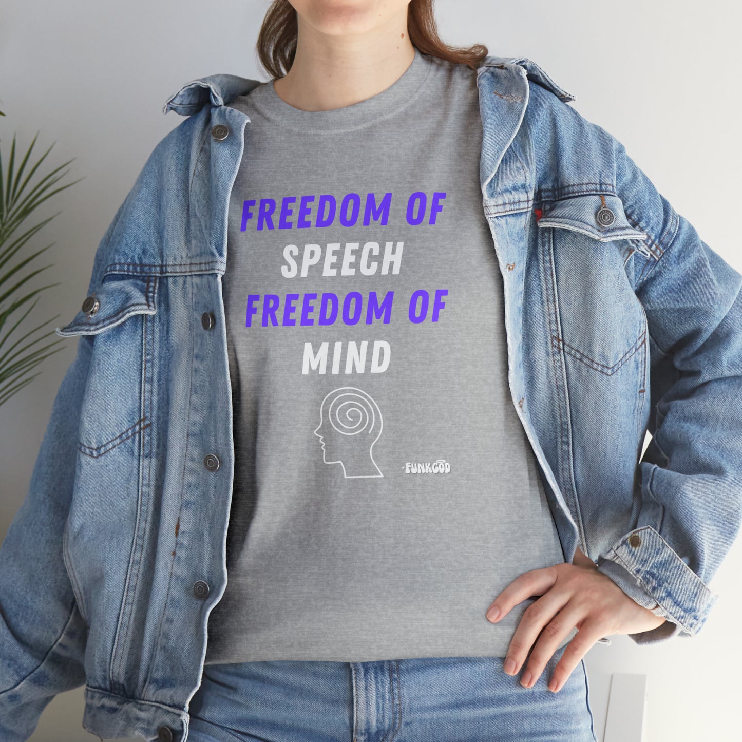 Freedom of Speech, Freedom of Mind Unisex Tee