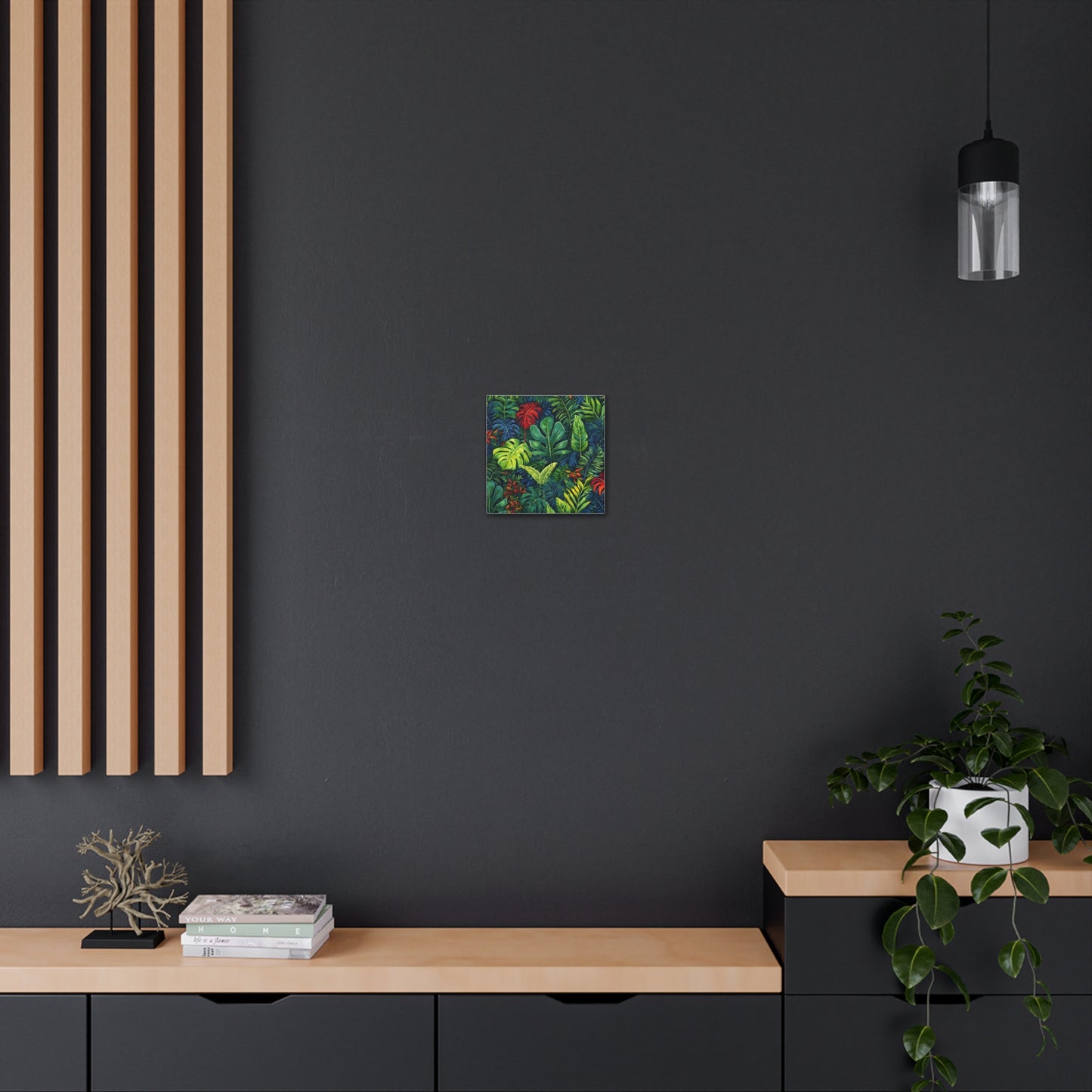 Tropical Leaves Jungle Foliage Fine Art Print Canvas Wall Art