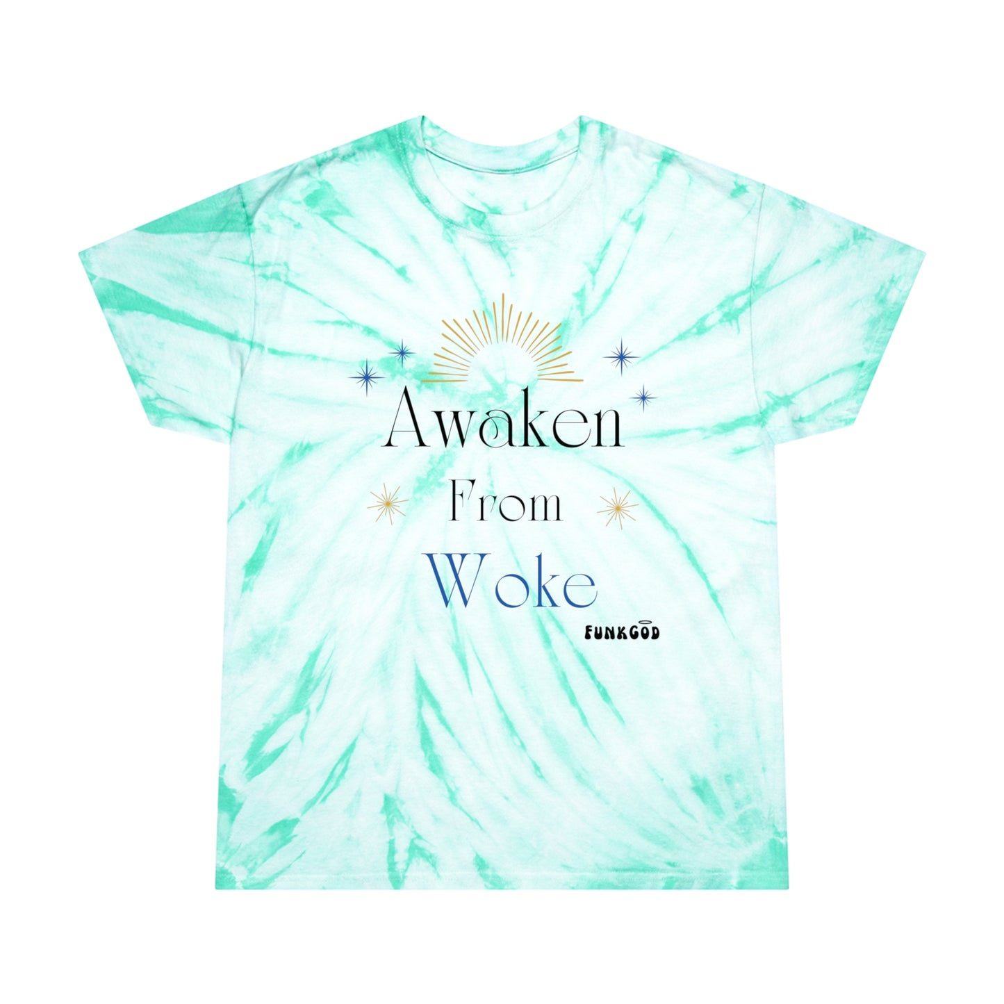 Awaken From Woke Cyclone Tie Dye Unisex Tee