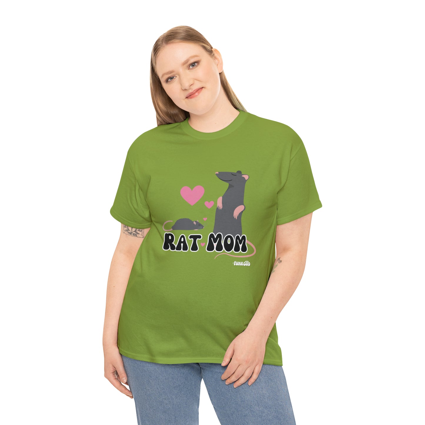 Rat Mom Cute T-Shirt For Rat Lovers, Relaxed Fit