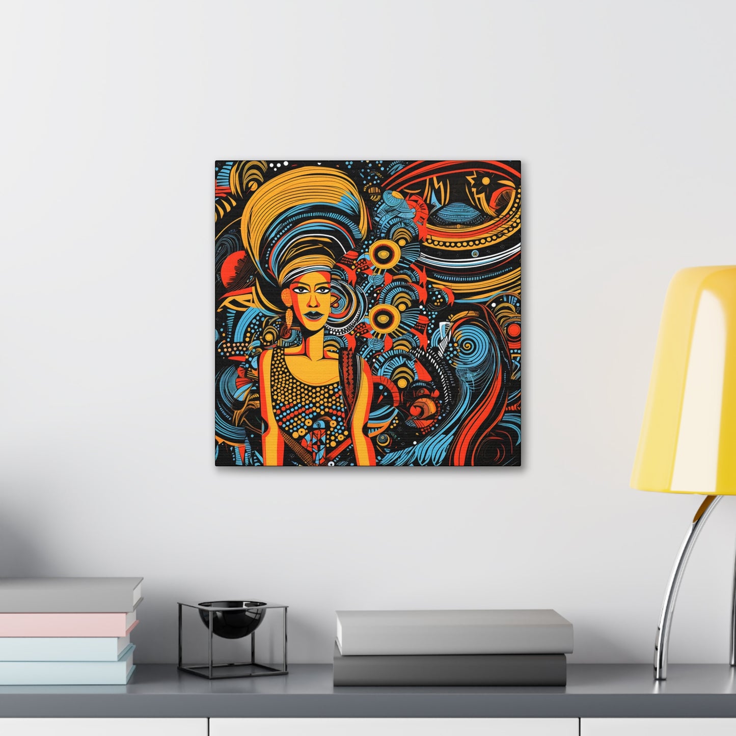 Solar Goddess Fine Art Print Canvas Wall Art