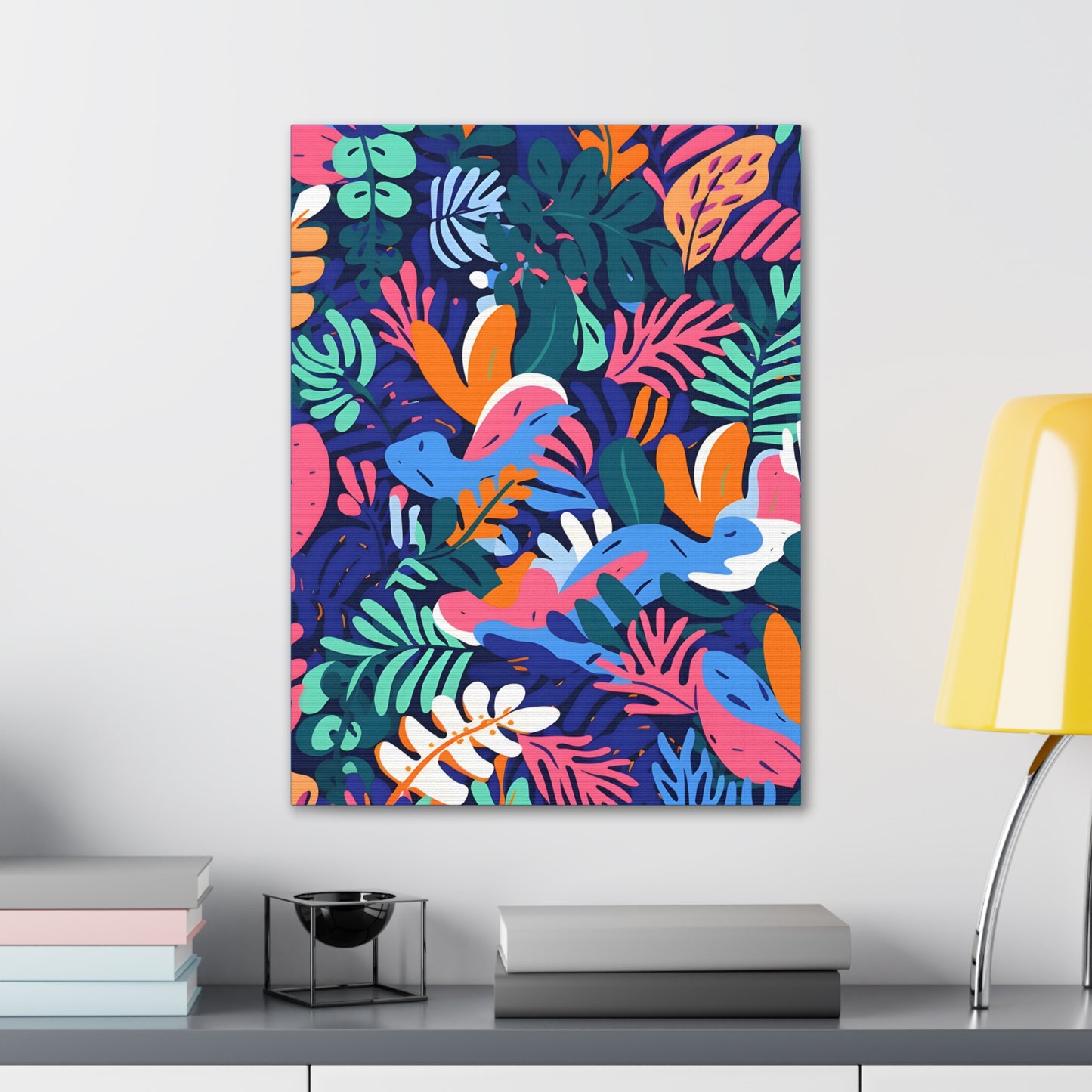 Pleasant Rainforest Fine Art Print Canvas Wall Art