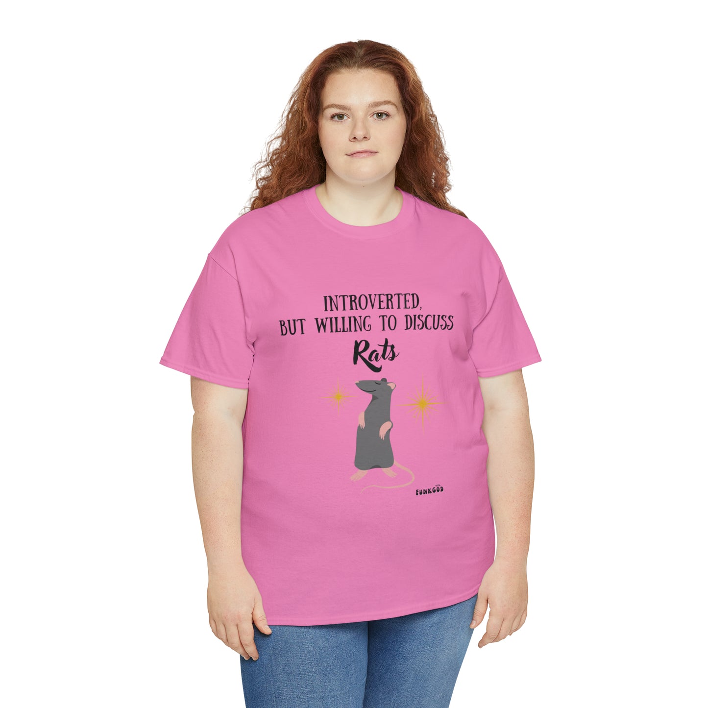 Rat Lover Unisex T-Shirt "Introverted But Willing to Discuss Rats"