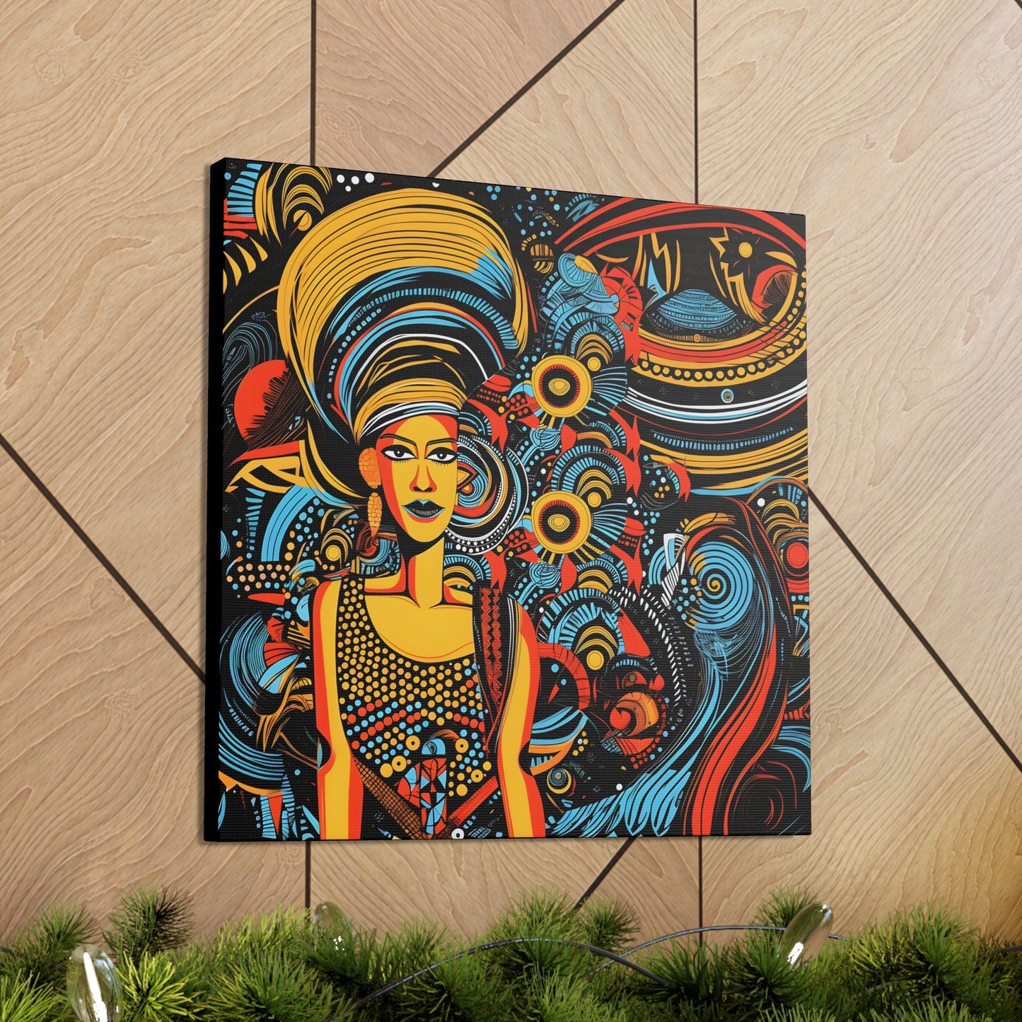 Solar Goddess Fine Art Print Canvas Wall Art