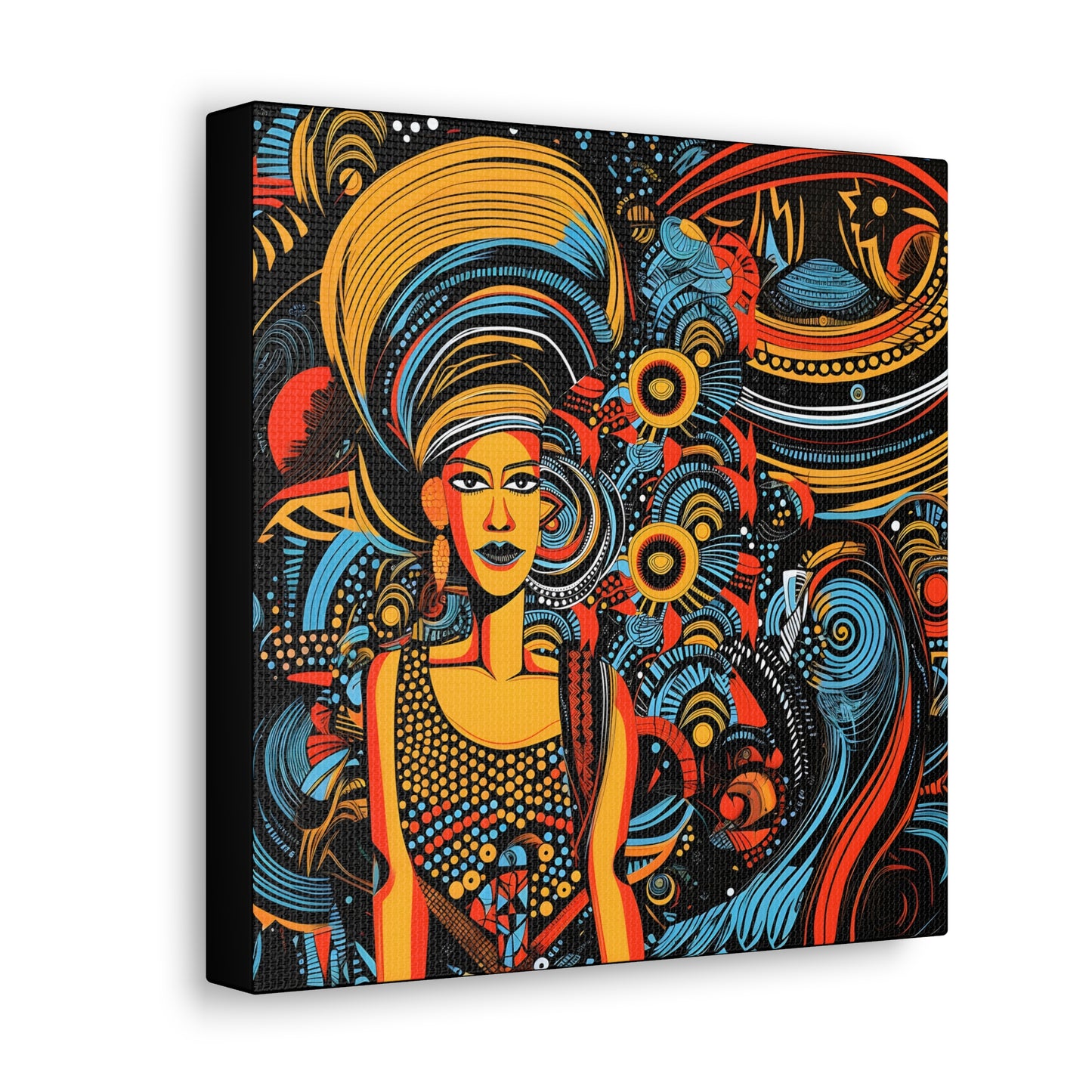 Solar Goddess Fine Art Print Canvas Wall Art