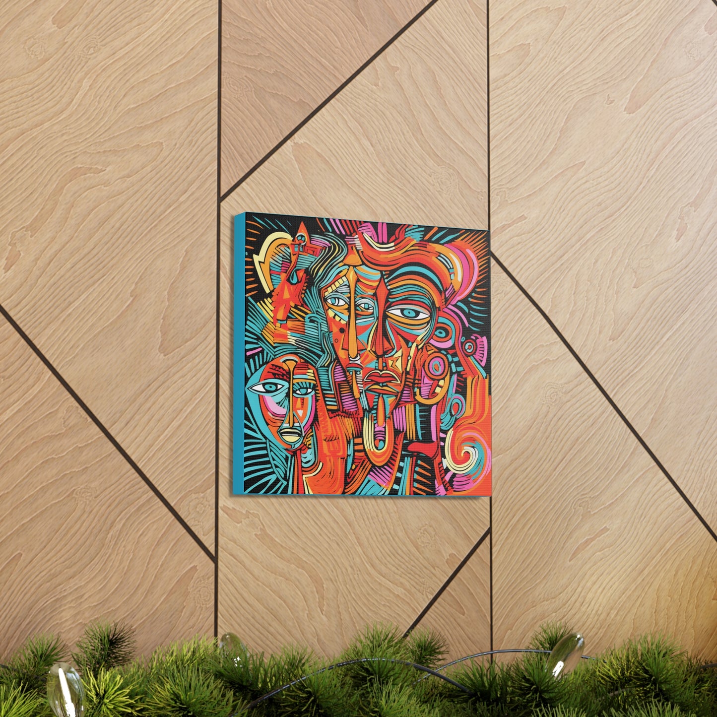 Latin Puzzle Fine Art Print Canvas Wall Art
