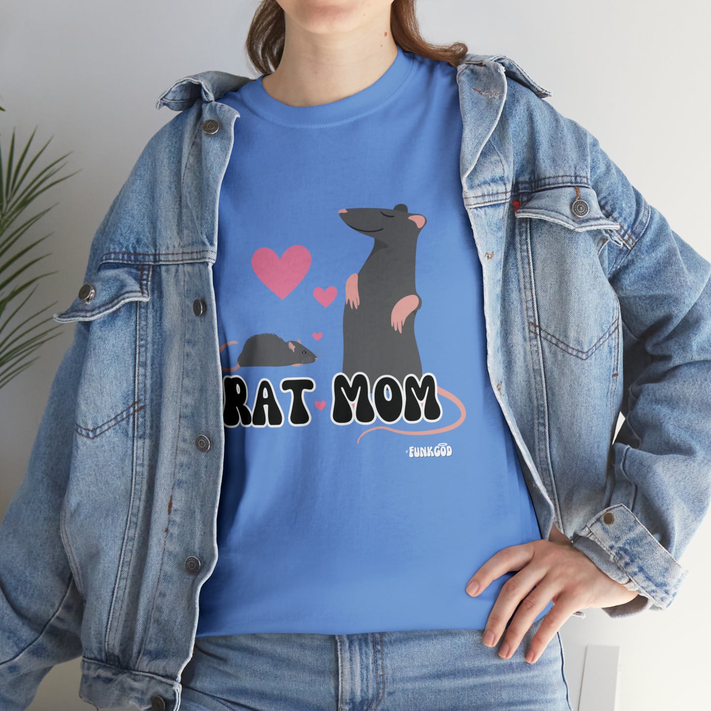 Rat Mom Cute T-Shirt For Rat Lovers, Relaxed Fit