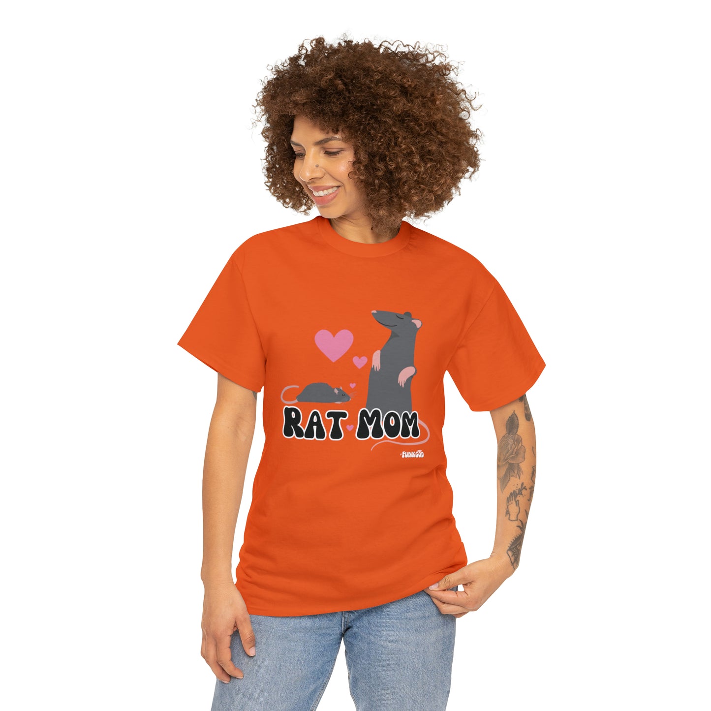 Rat Mom Cute T-Shirt For Rat Lovers, Relaxed Fit