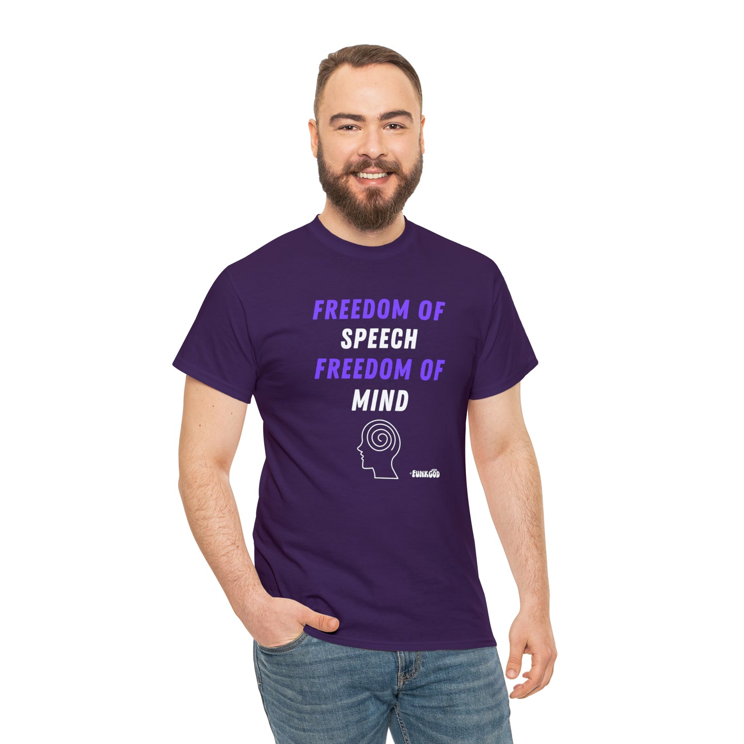 Freedom of Speech, Freedom of Mind Unisex Tee