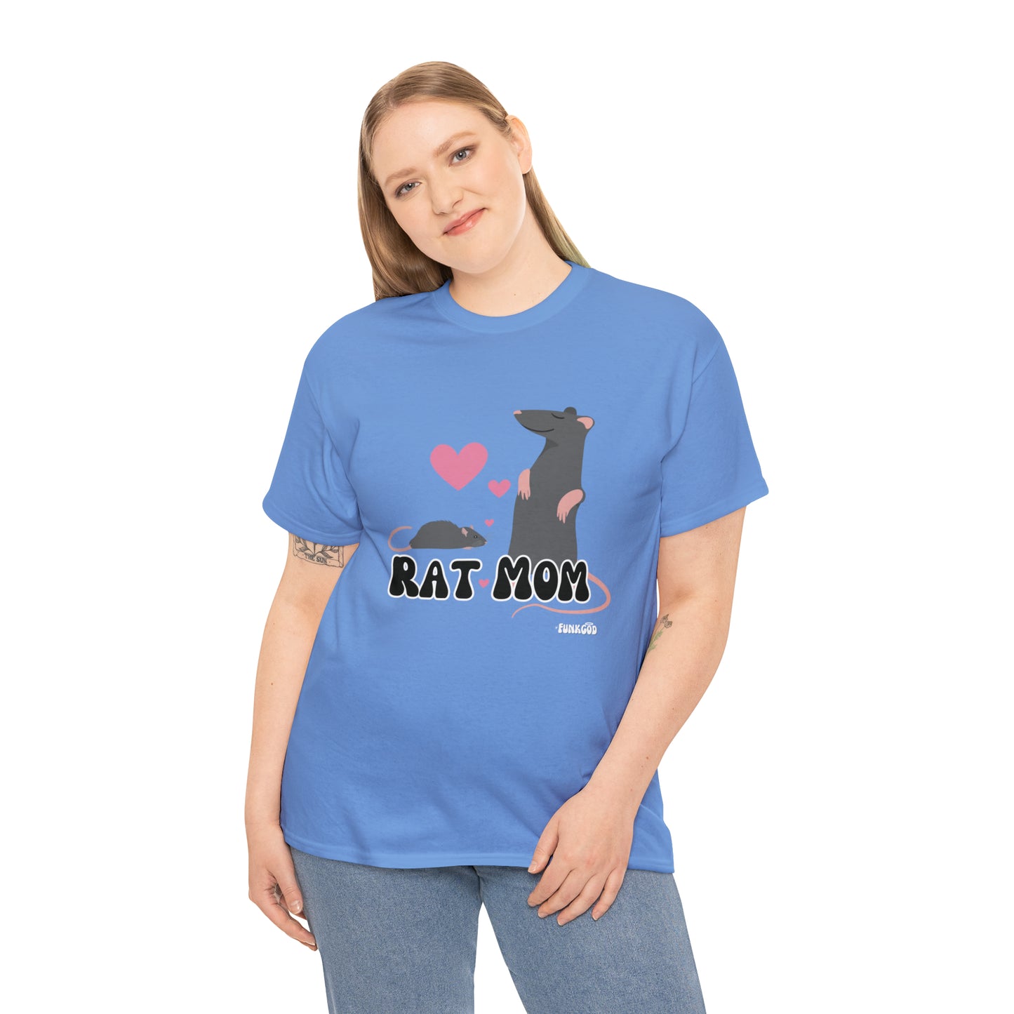Rat Mom Cute T-Shirt For Rat Lovers, Relaxed Fit