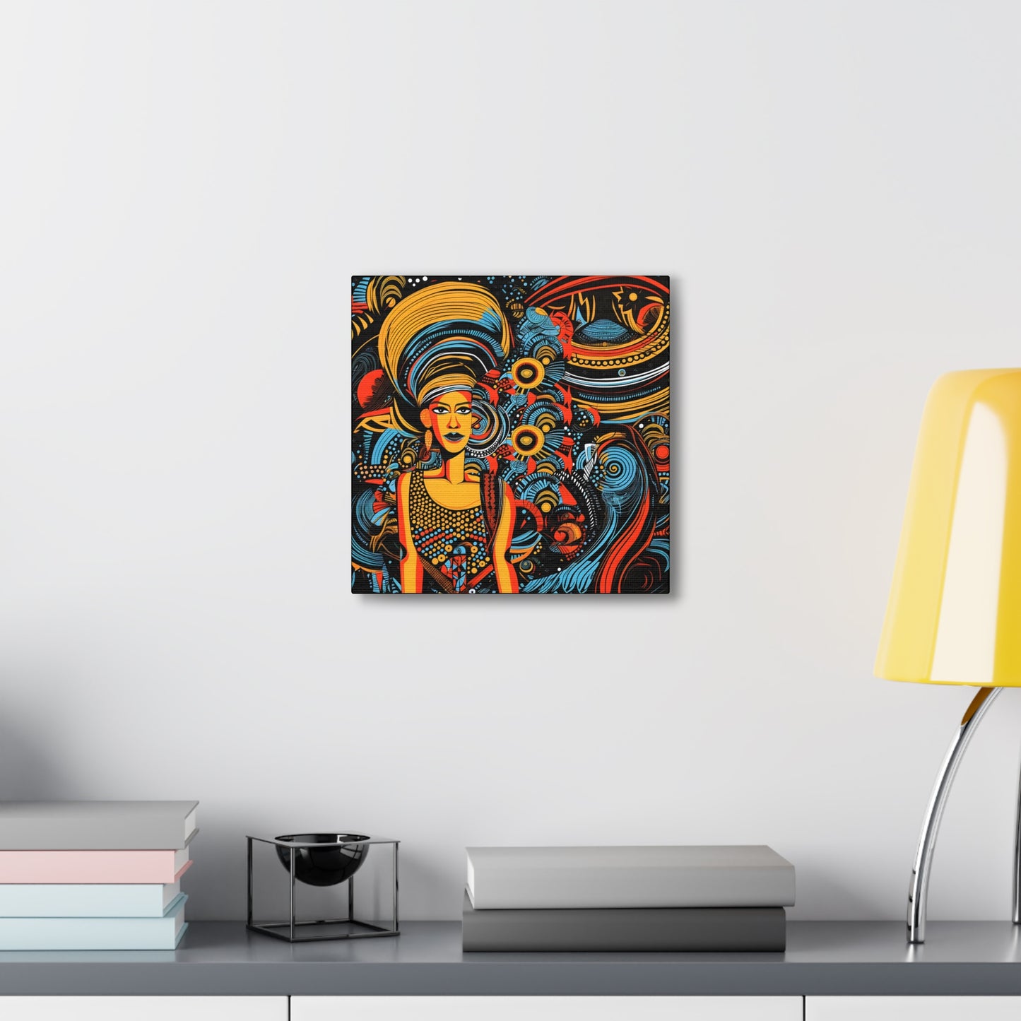 Solar Goddess Fine Art Print Canvas Wall Art