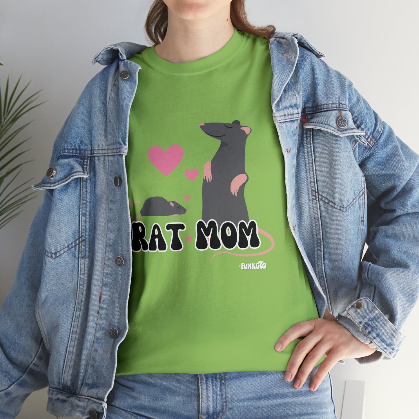 Rat Mom Cute T-Shirt For Rat Lovers, Relaxed Fit