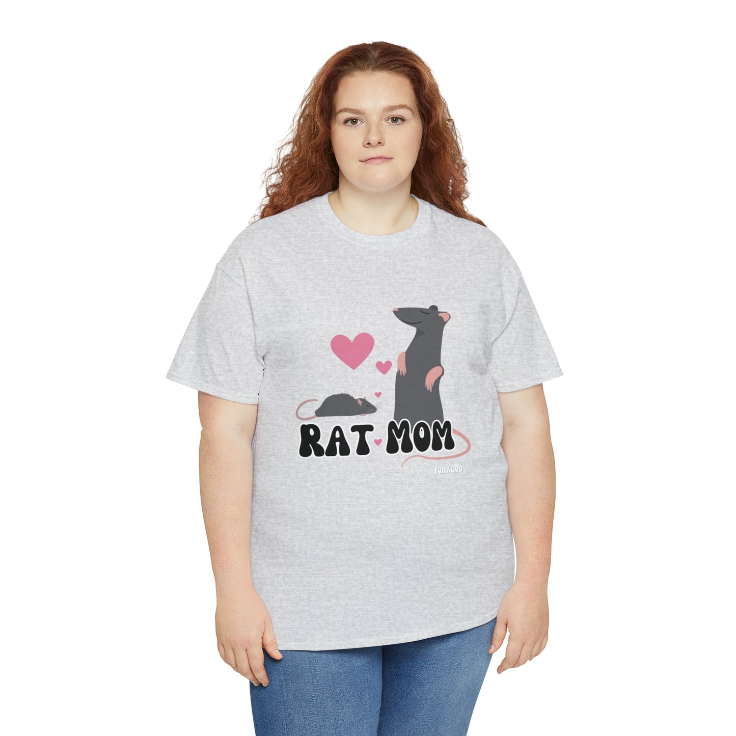 Rat Mom Cute T-Shirt For Rat Lovers, Relaxed Fit