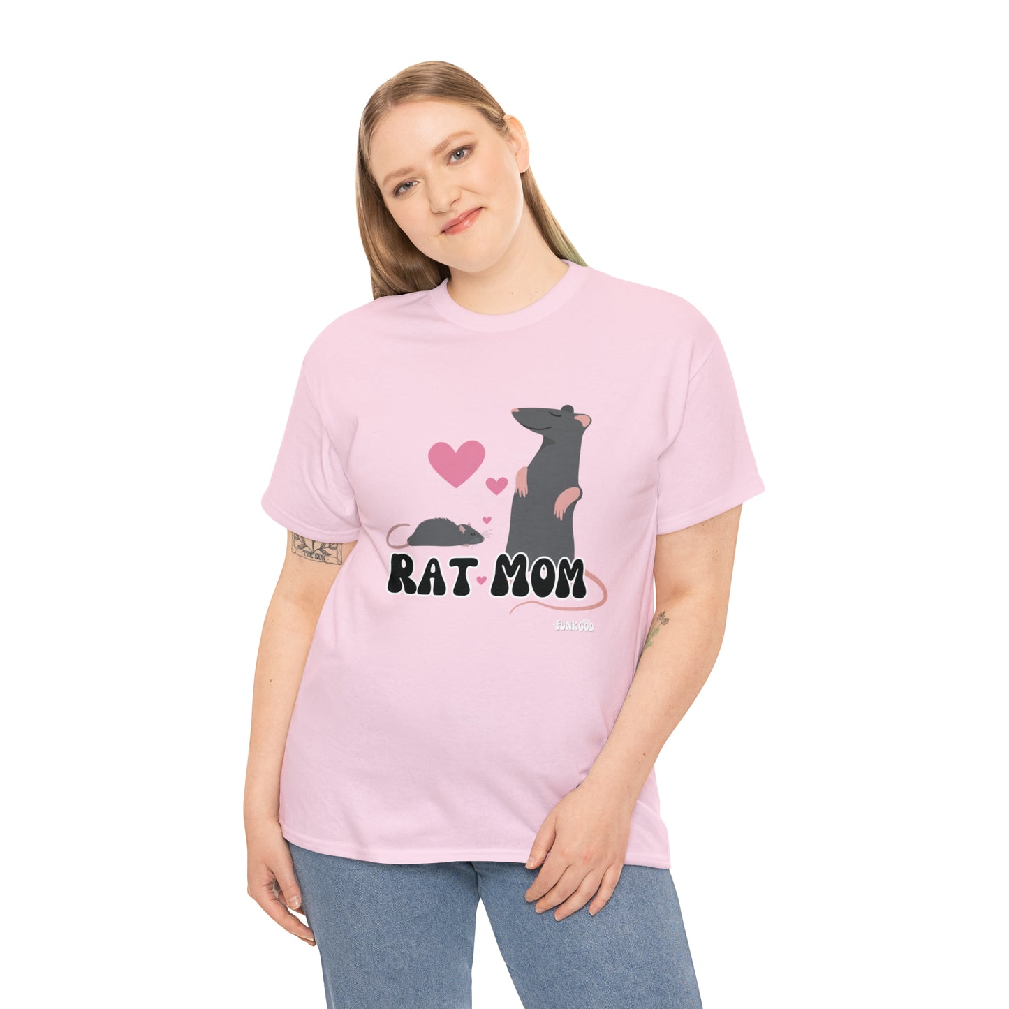 Rat Mom Cute T-Shirt For Rat Lovers, Relaxed Fit