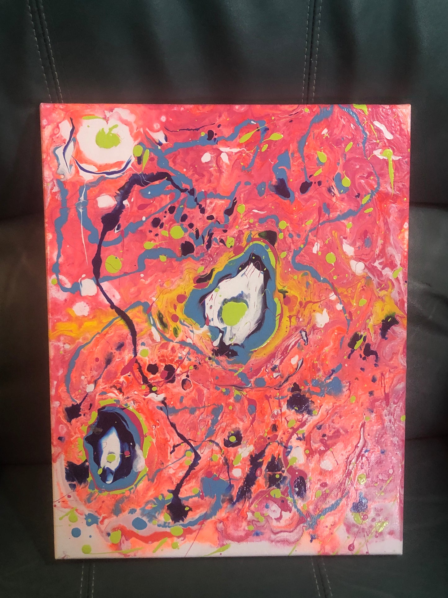 Breakfast 8x8 Canvas Painting