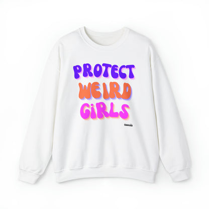 Protect Weird Girls Unisex Casual Sweatshirt