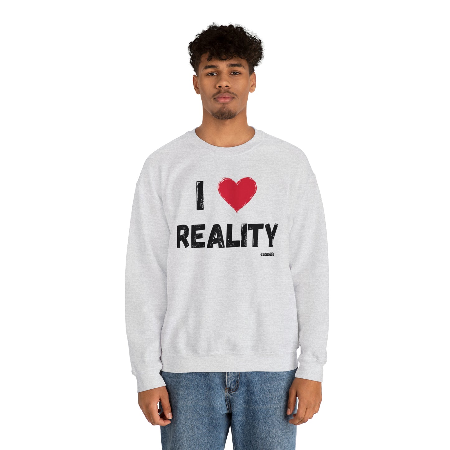 I Heart Reality Unisex Casual Sweatshirt