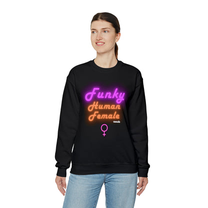 Funky Human Female Sweatshirt