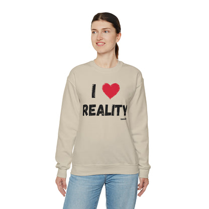 I Heart Reality Unisex Casual Sweatshirt