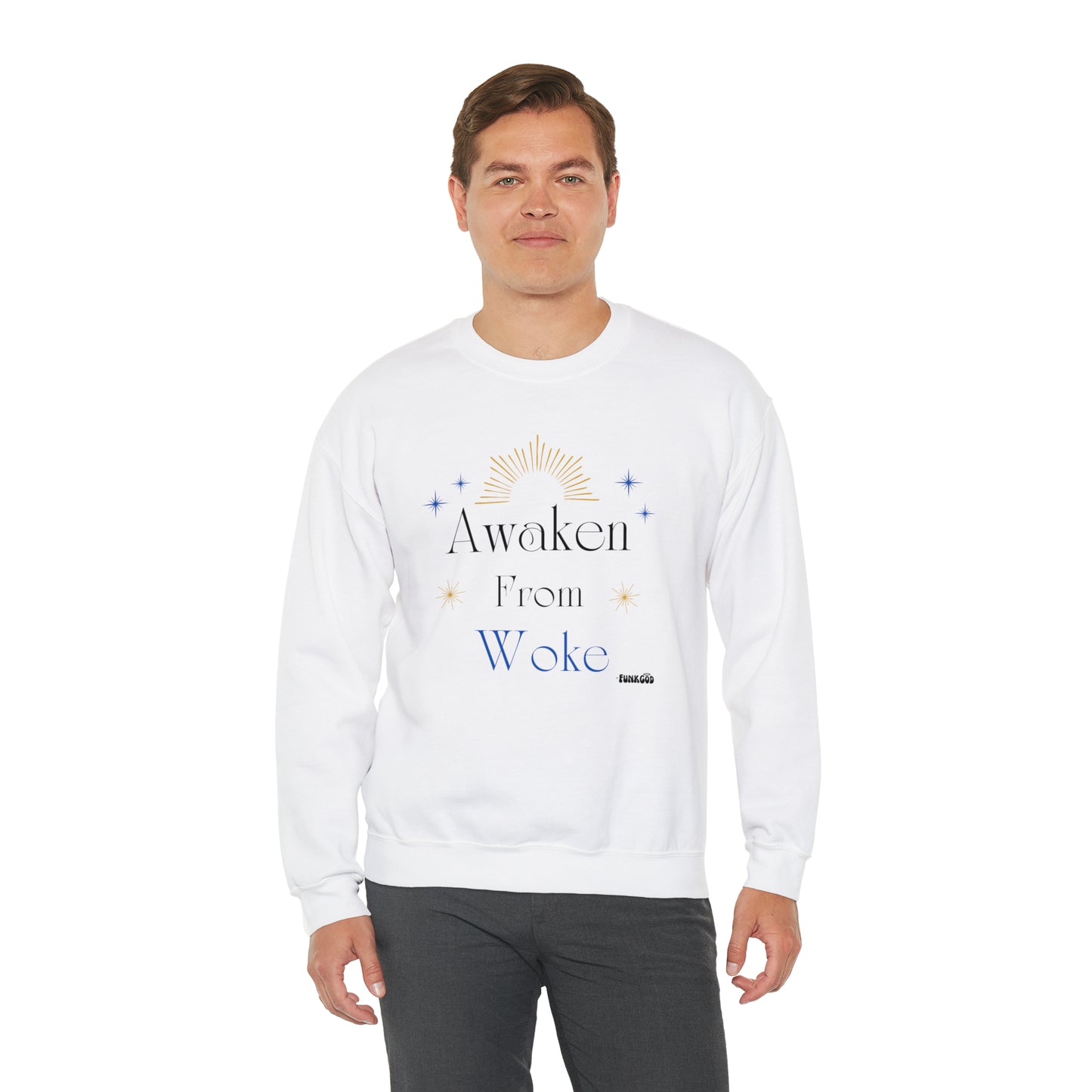 Awaken From Woke Unisex Casual Sweatshirt