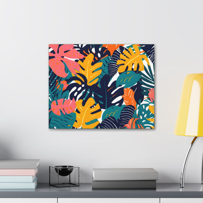 Glorious Pastel Palms Fine Art Print Canvas Wall Art