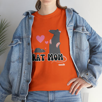 Rat Mom Cute T-Shirt For Rat Lovers, Relaxed Fit