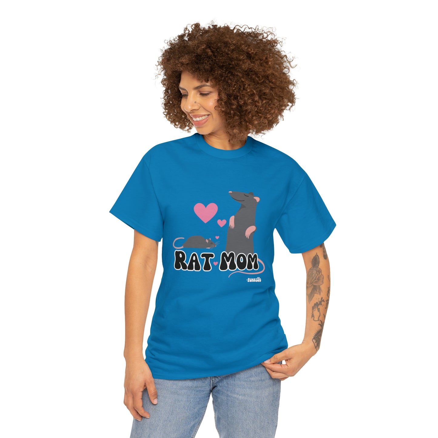 Rat Mom Cute T-Shirt For Rat Lovers, Relaxed Fit