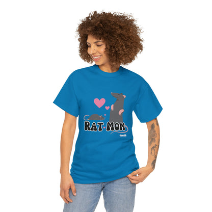 Rat Mom Cute T-Shirt For Rat Lovers, Relaxed Fit