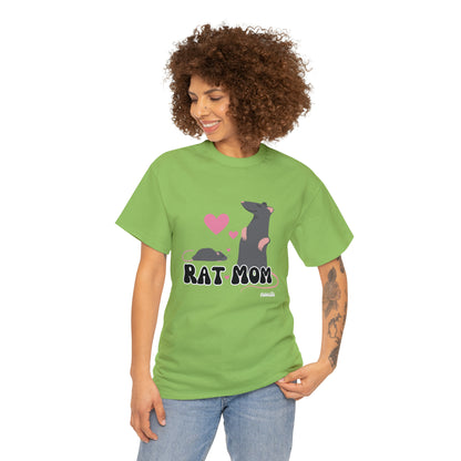 Rat Mom Cute T-Shirt For Rat Lovers, Relaxed Fit