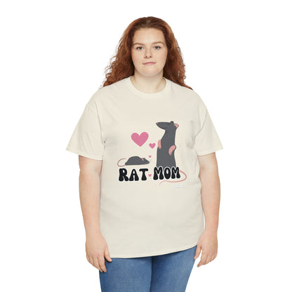 Rat Mom Cute T-Shirt For Rat Lovers, Relaxed Fit