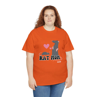 Rat Mom Cute T-Shirt For Rat Lovers, Relaxed Fit