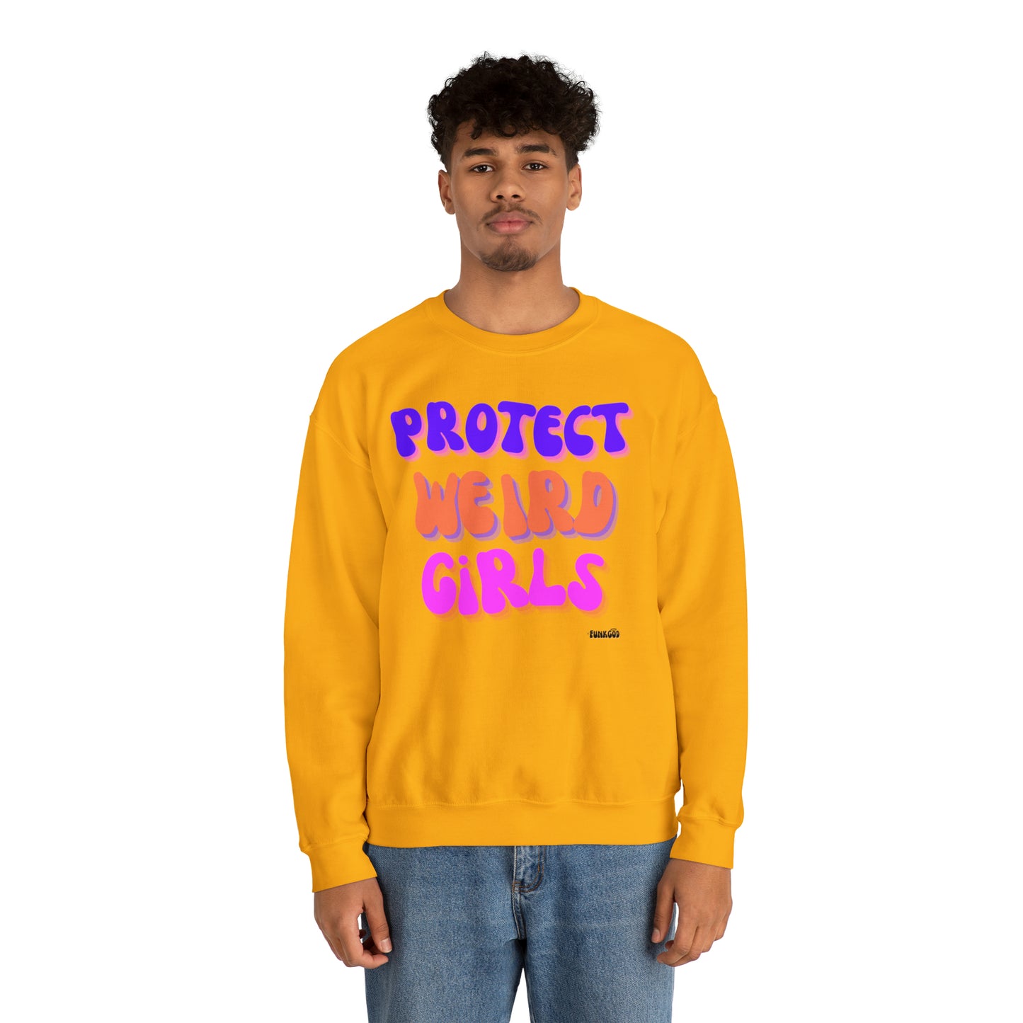 Protect Weird Girls Unisex Casual Sweatshirt