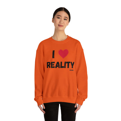 I Heart Reality Unisex Casual Sweatshirt