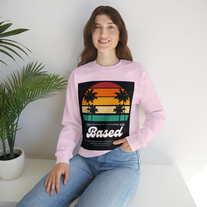 Based Retro 70s Unisex Casual Sweatshirt