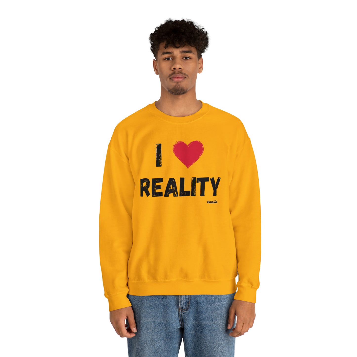 I Heart Reality Unisex Casual Sweatshirt