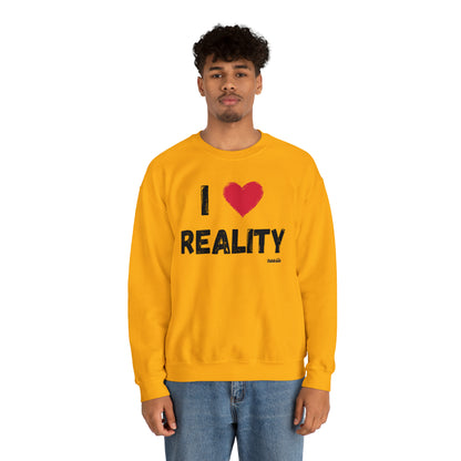 I Heart Reality Unisex Casual Sweatshirt