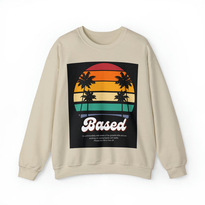 Based Retro 70s Unisex Casual Sweatshirt