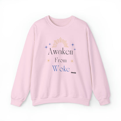 Awaken From Woke Unisex Casual Sweatshirt