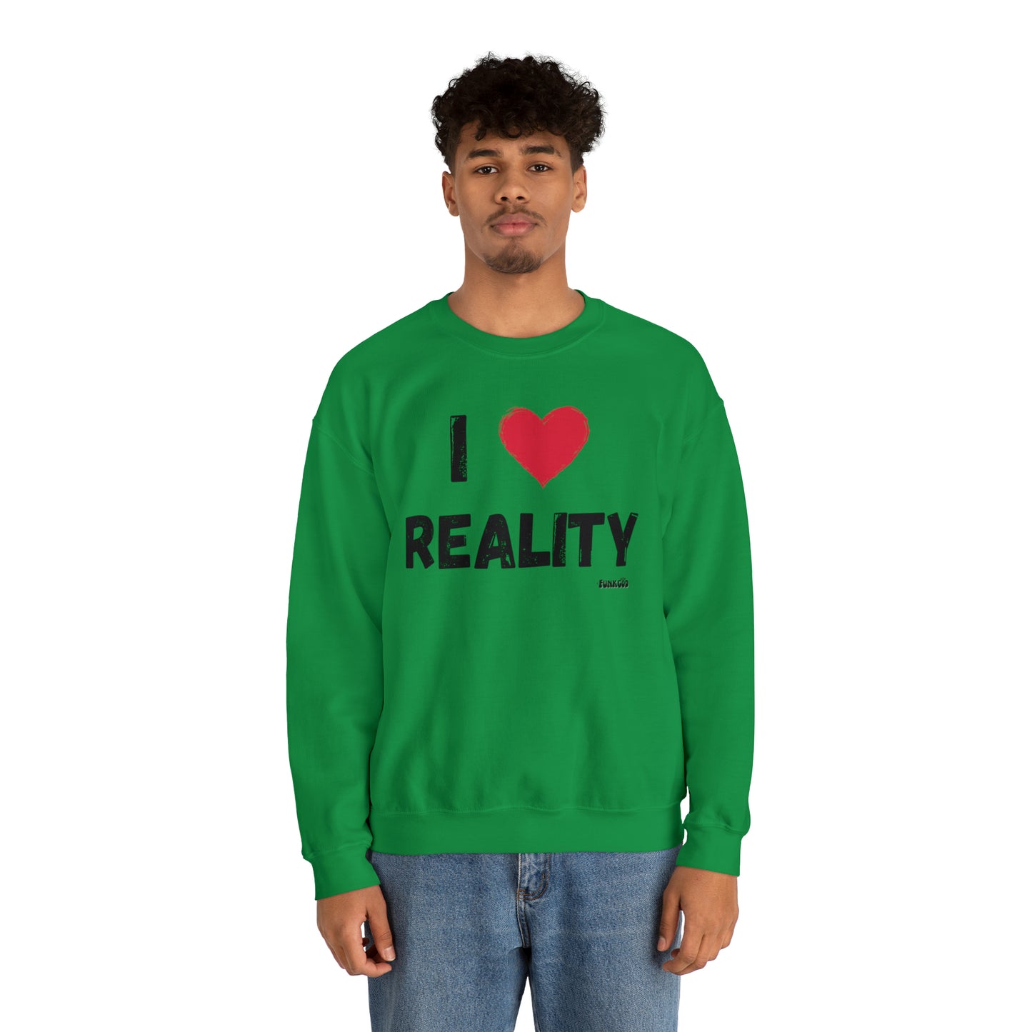 I Heart Reality Unisex Casual Sweatshirt